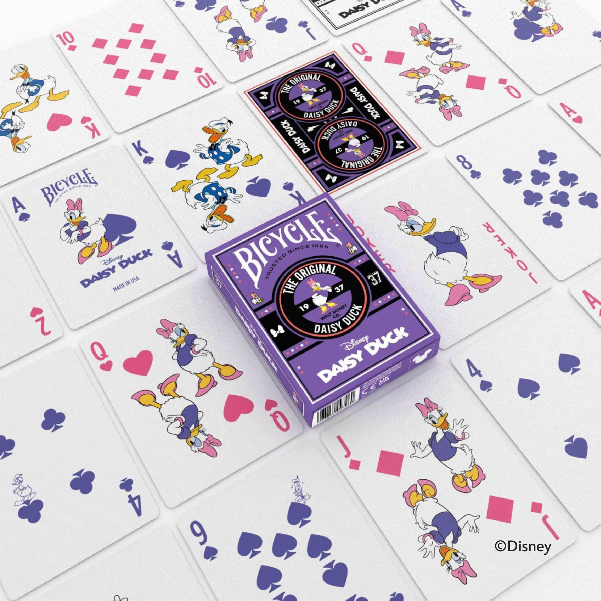 Disney Classic Daisy Duck Inspired Playing Cards by Bicycle - 