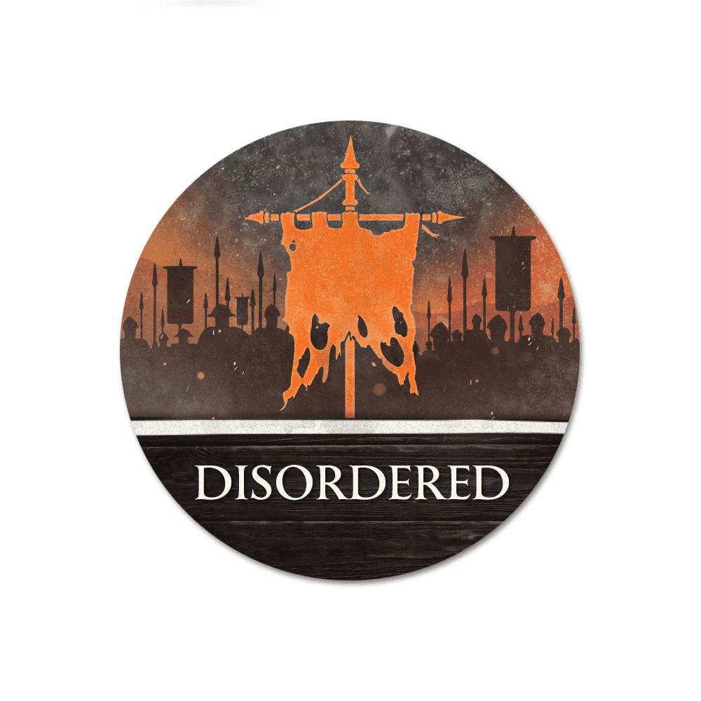 Rank and File Game Markers - Disordered