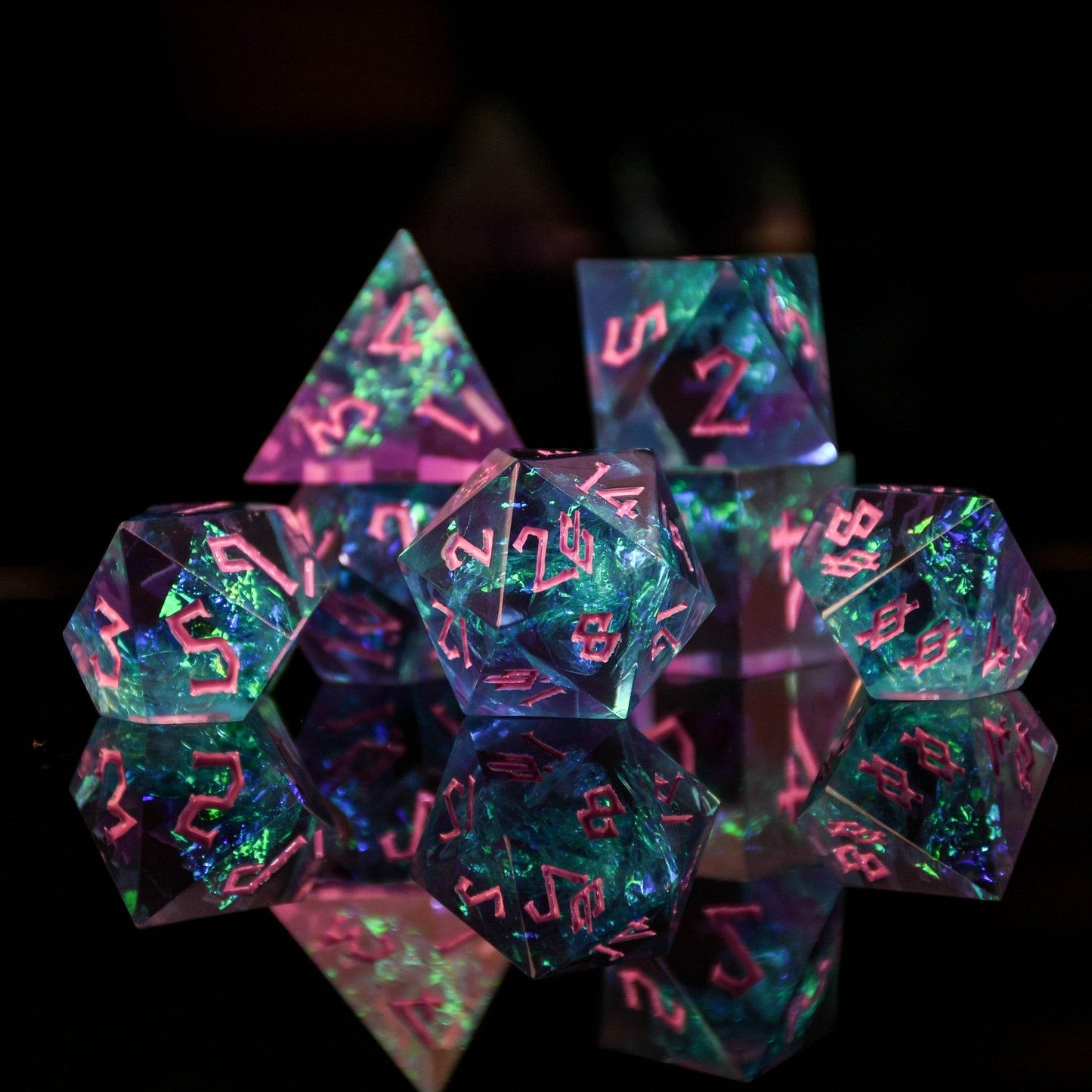 Dispel Magic Sharp-Edged Resin Dice Set 'PRE-ORDER | SPRING EVENT DEAL' - 