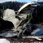 D&D: Icons of the Realms - Adult White Dragon Premium Figure - 