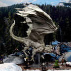 D&D: Icons of the Realms - Adult White Dragon Premium Figure - 