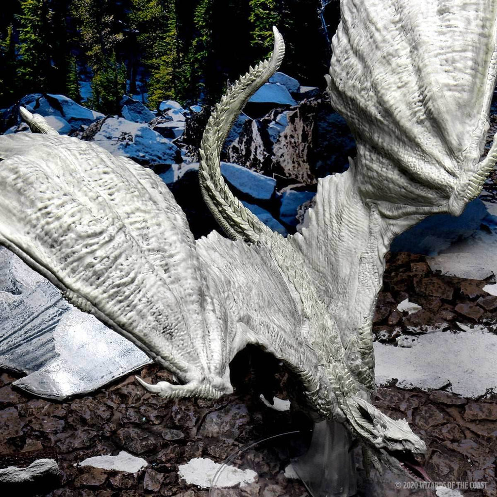 D&D: Icons of the Realms - Adult White Dragon Premium Figure - 