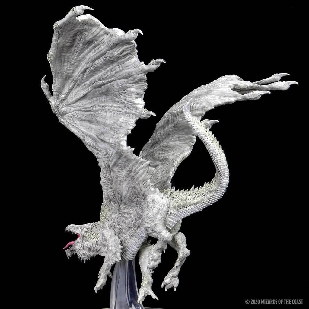 D&D: Icons of the Realms - Adult White Dragon Premium Figure - 