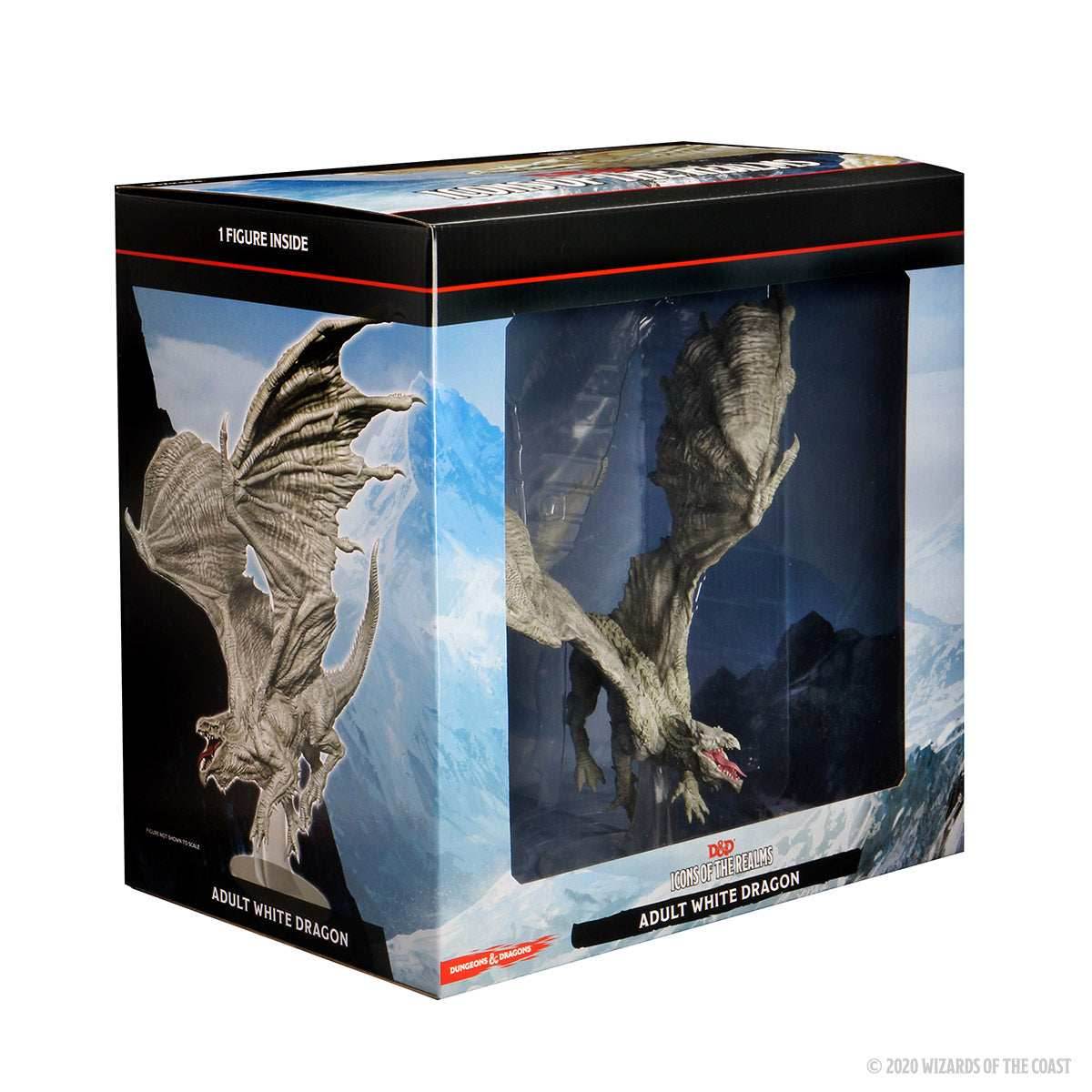 D&D: Icons of the Realms - Adult White Dragon Premium Figure - 