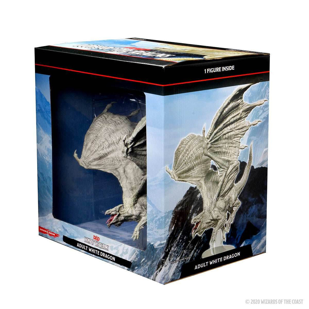 D&D: Icons of the Realms - Adult White Dragon Premium Figure - 
