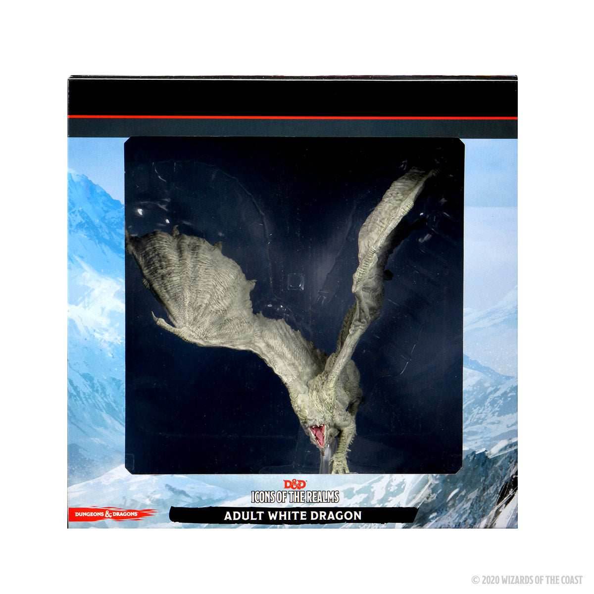 D&D: Icons of the Realms - Adult White Dragon Premium Figure - 