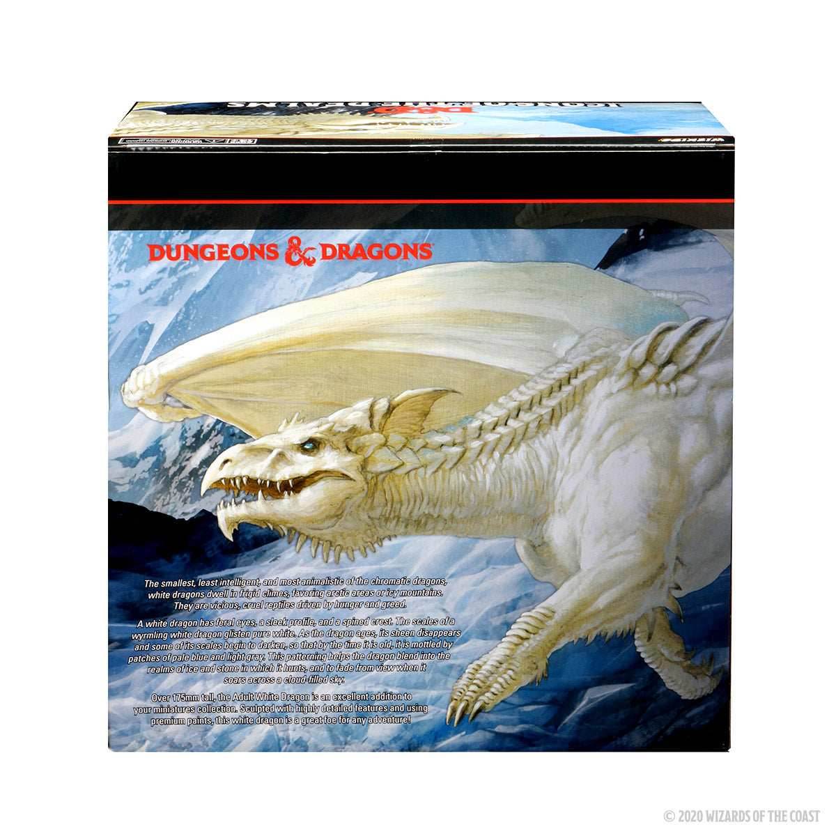 D&D: Icons of the Realms - Adult White Dragon Premium Figure - 