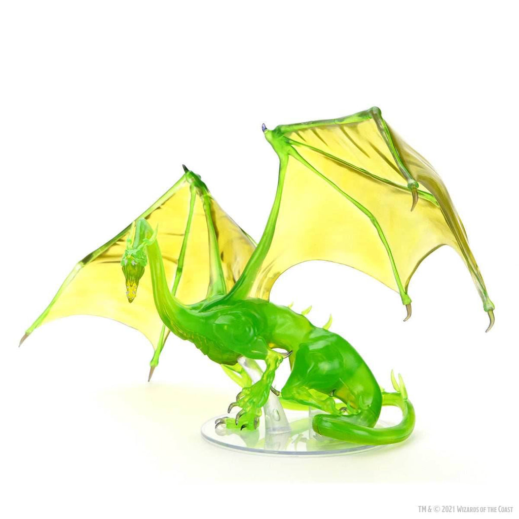 D&D: Icons of the Realms - Adult Emerald Dragon Premium Figure - 