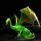D&D: Icons of the Realms - Adult Emerald Dragon Premium Figure - 