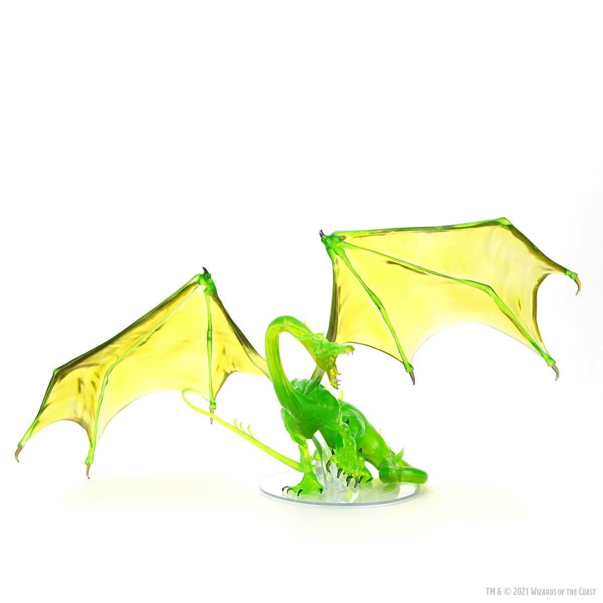 D&D: Icons of the Realms - Adult Emerald Dragon Premium Figure - 