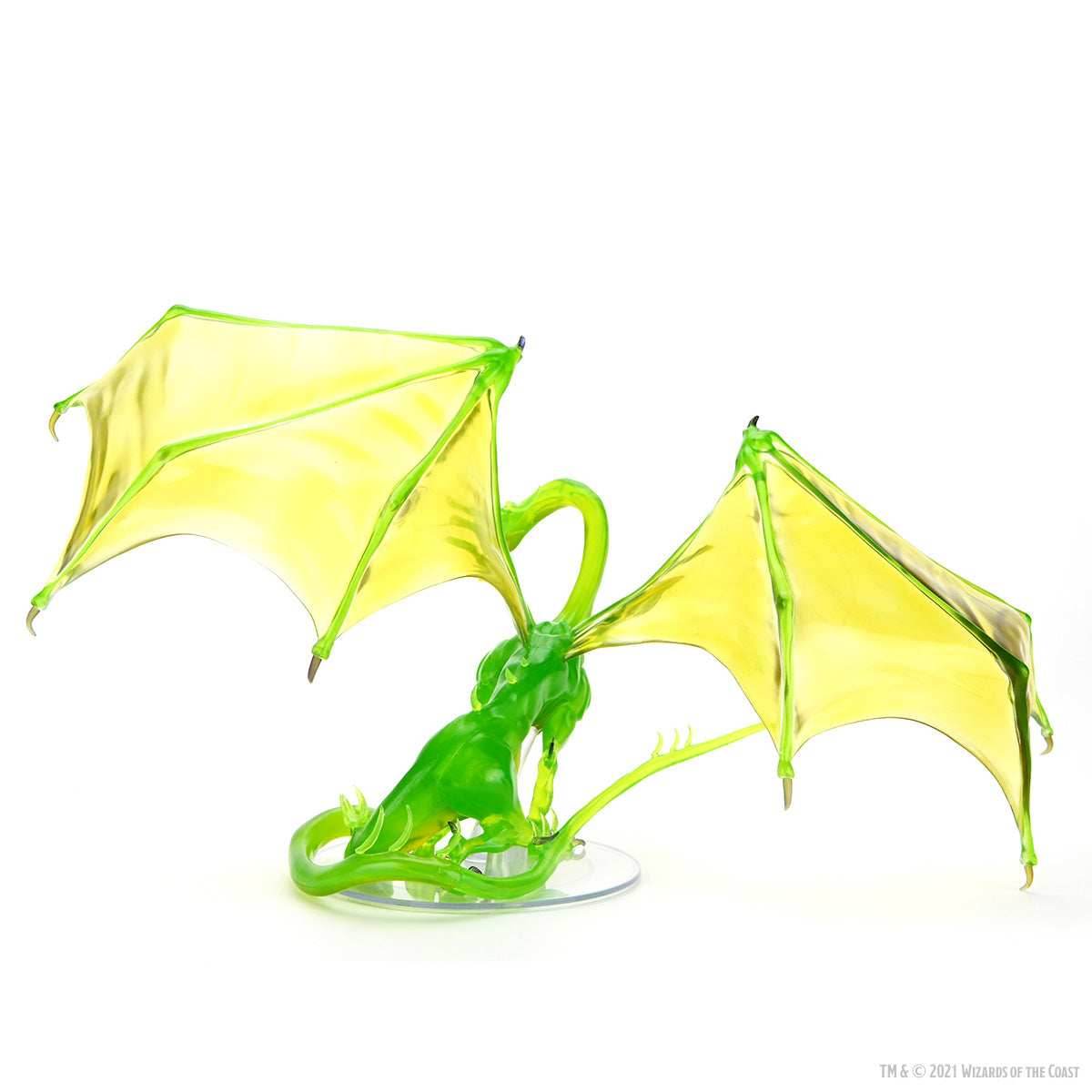 D&D: Icons of the Realms - Adult Emerald Dragon Premium Figure - 