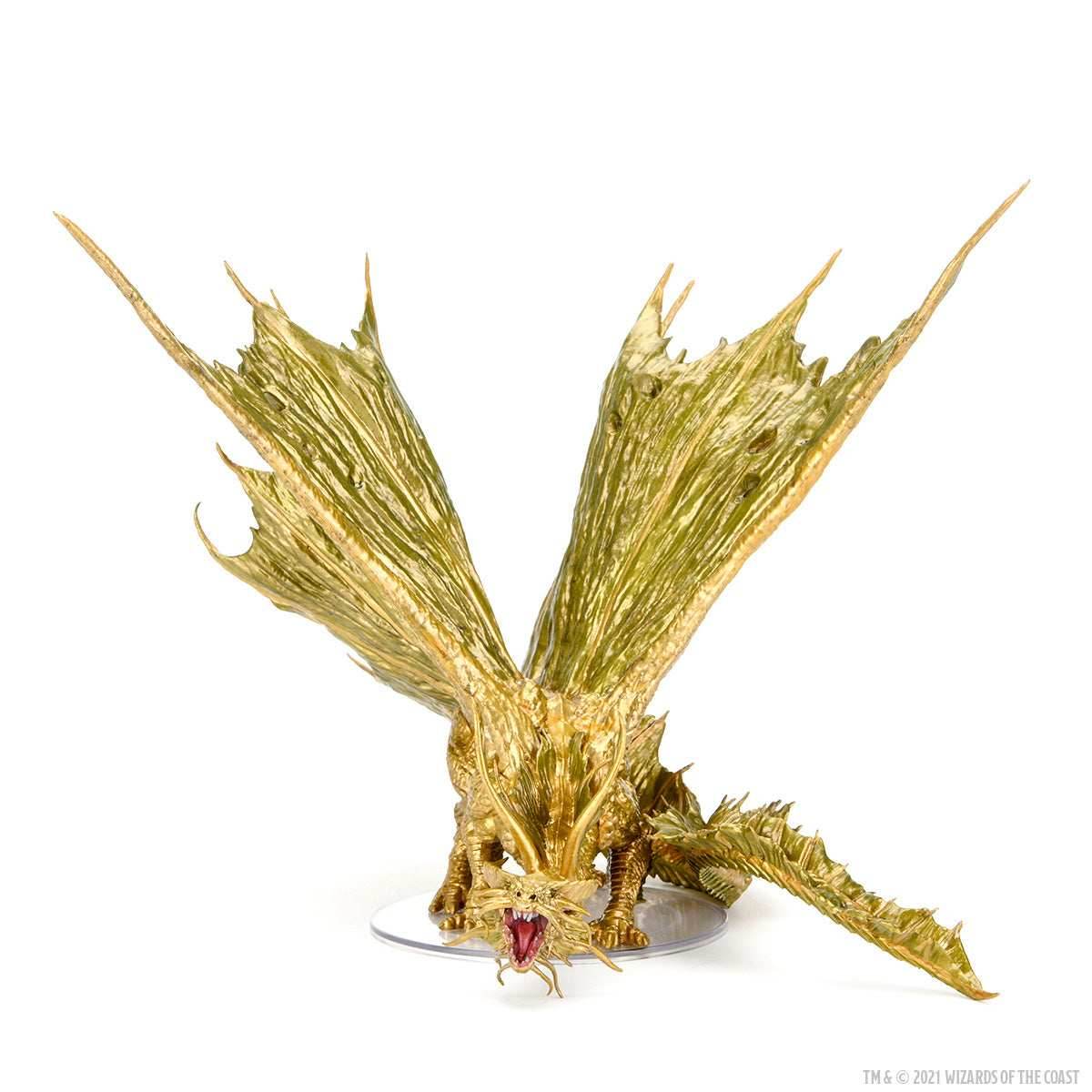 D&D: Icons of the Realms - Adult Gold Dragon Premium Figure - 