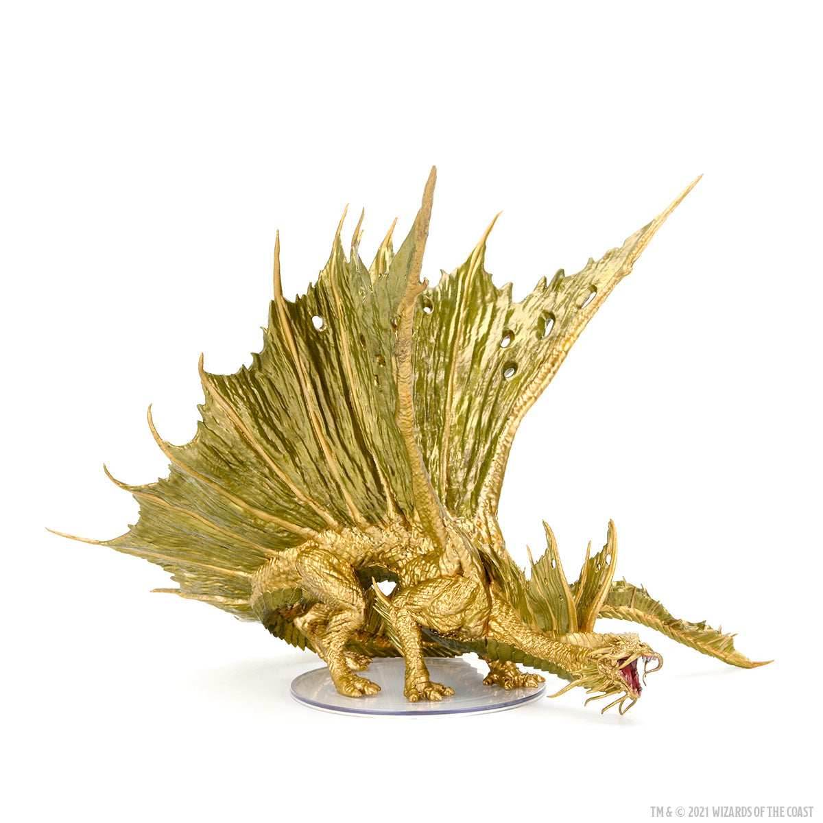 D&D: Icons of the Realms - Adult Gold Dragon Premium Figure - 