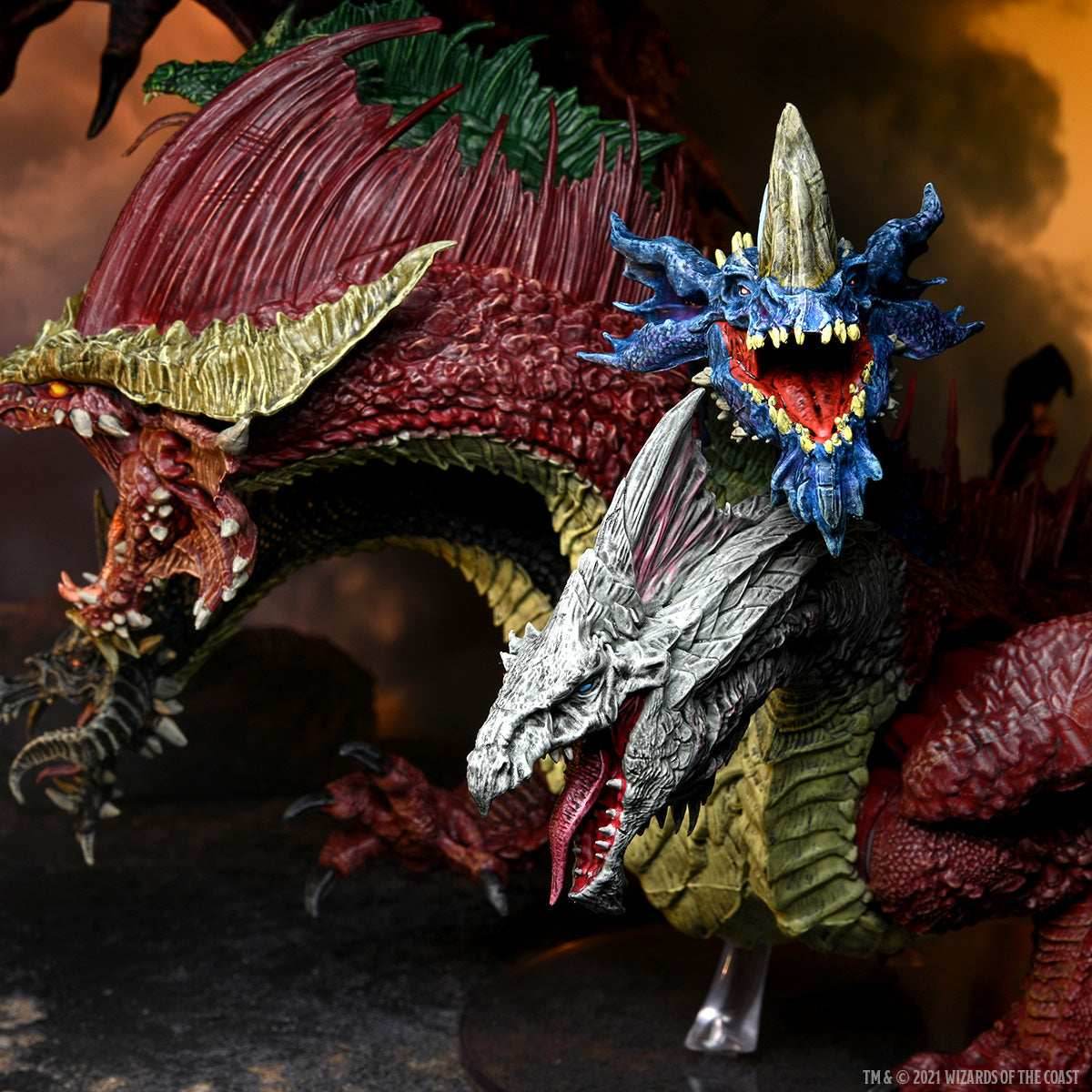 D&D: Icons of the Realms - Gargantuan Tiamat - 