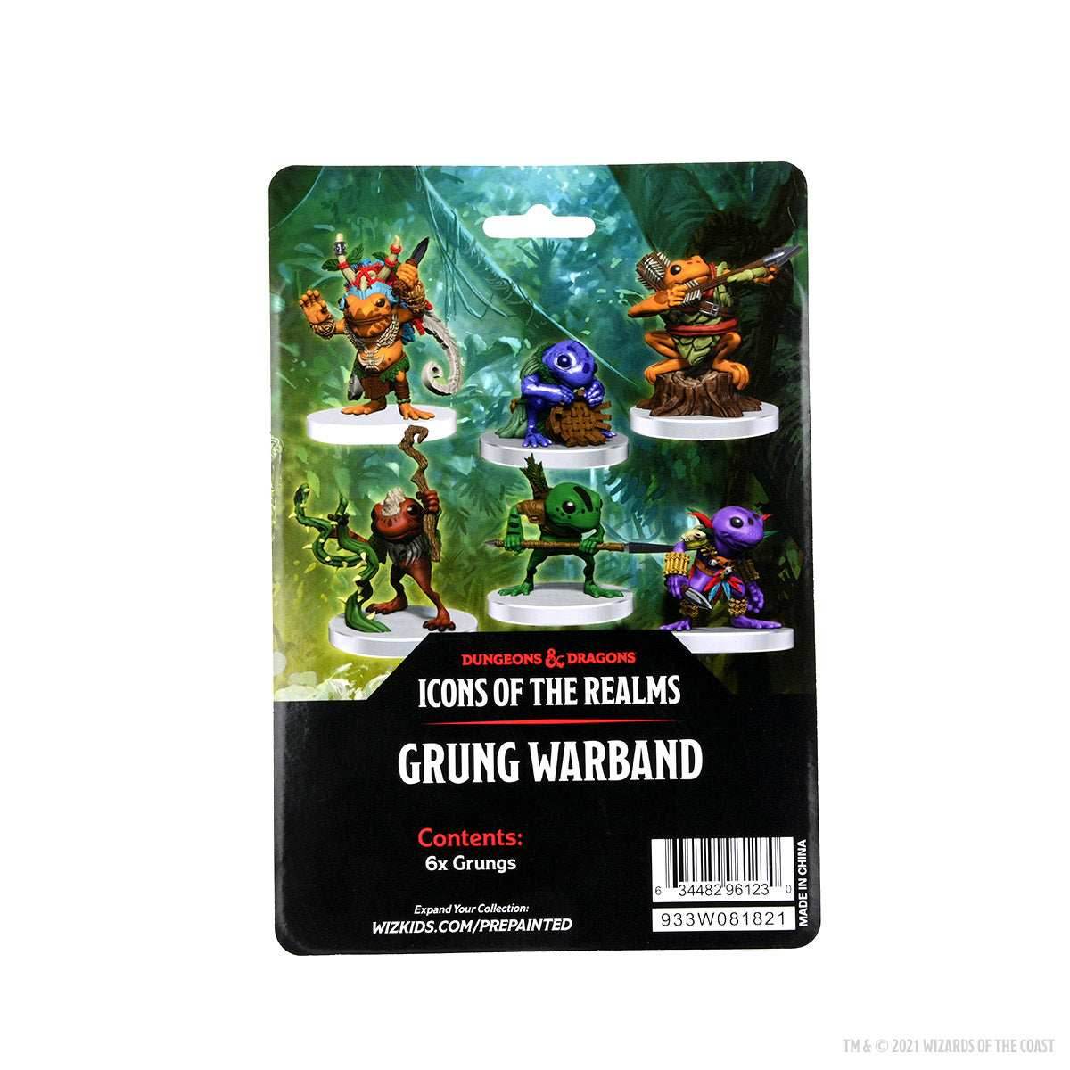 D&D: Icons of the Realms - Grung Warband - 