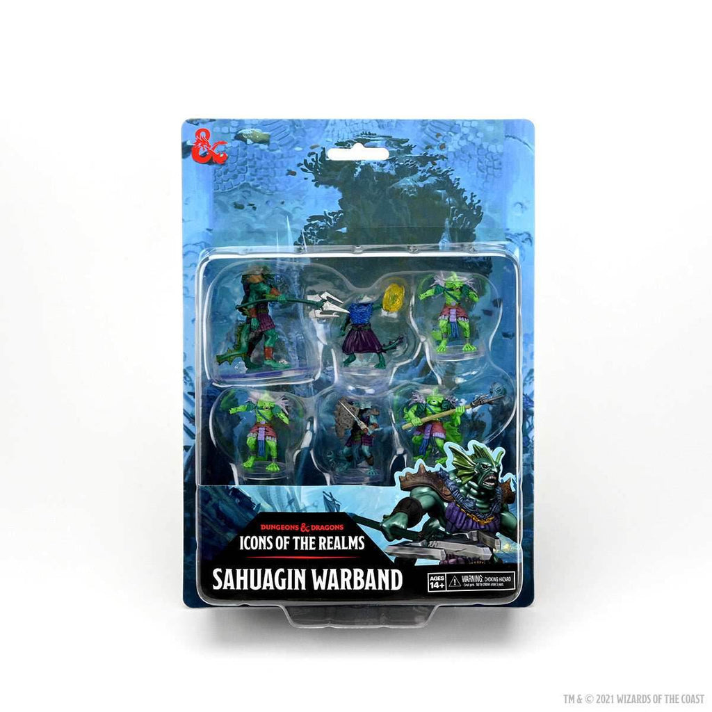 D&D: Icons of the Realms - Sahuagin Warband - 