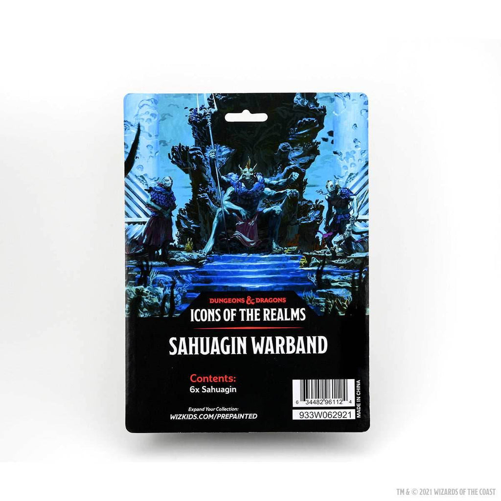 D&D: Icons of the Realms - Sahuagin Warband - 