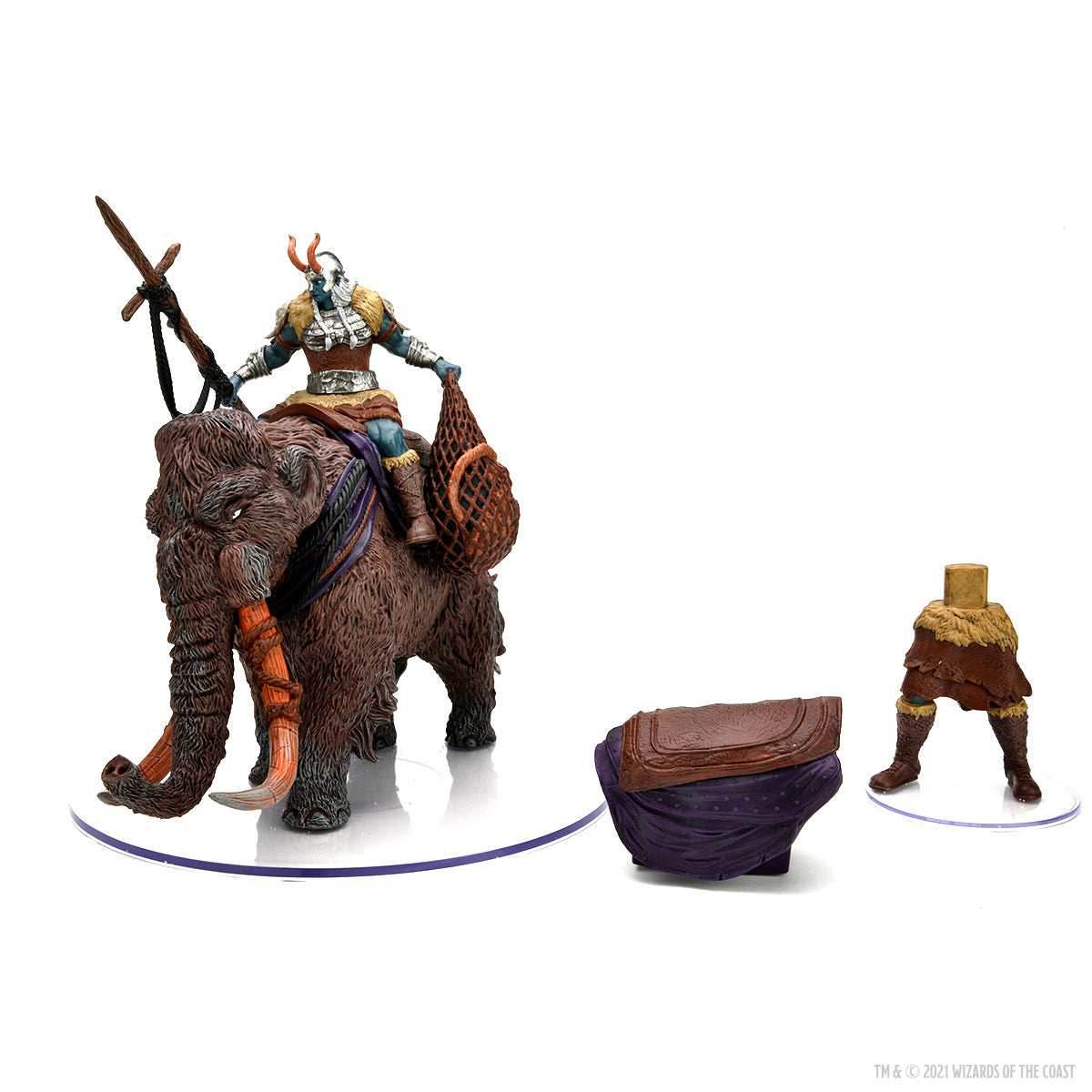 D&D: Icons of the Realms - Snowbound: Frost Giant and Mammoth (Premium Set) - 