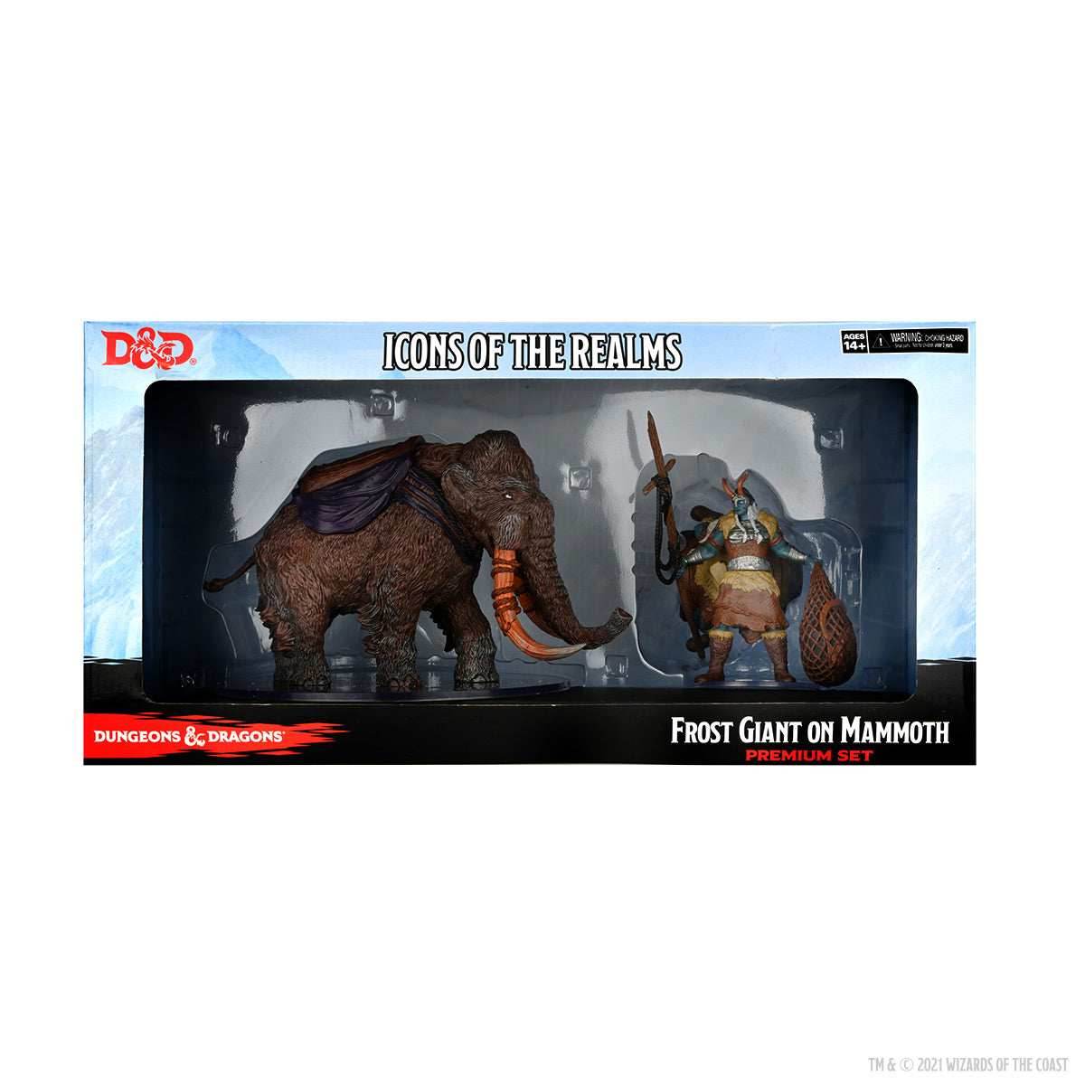 D&D: Icons of the Realms - Snowbound: Frost Giant and Mammoth (Premium Set) - 