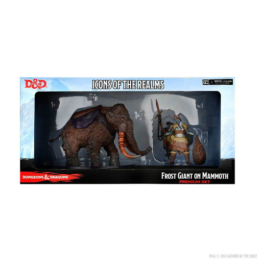 D&D: Icons of the Realms - Snowbound: Frost Giant and Mammoth (Premium Set) - 