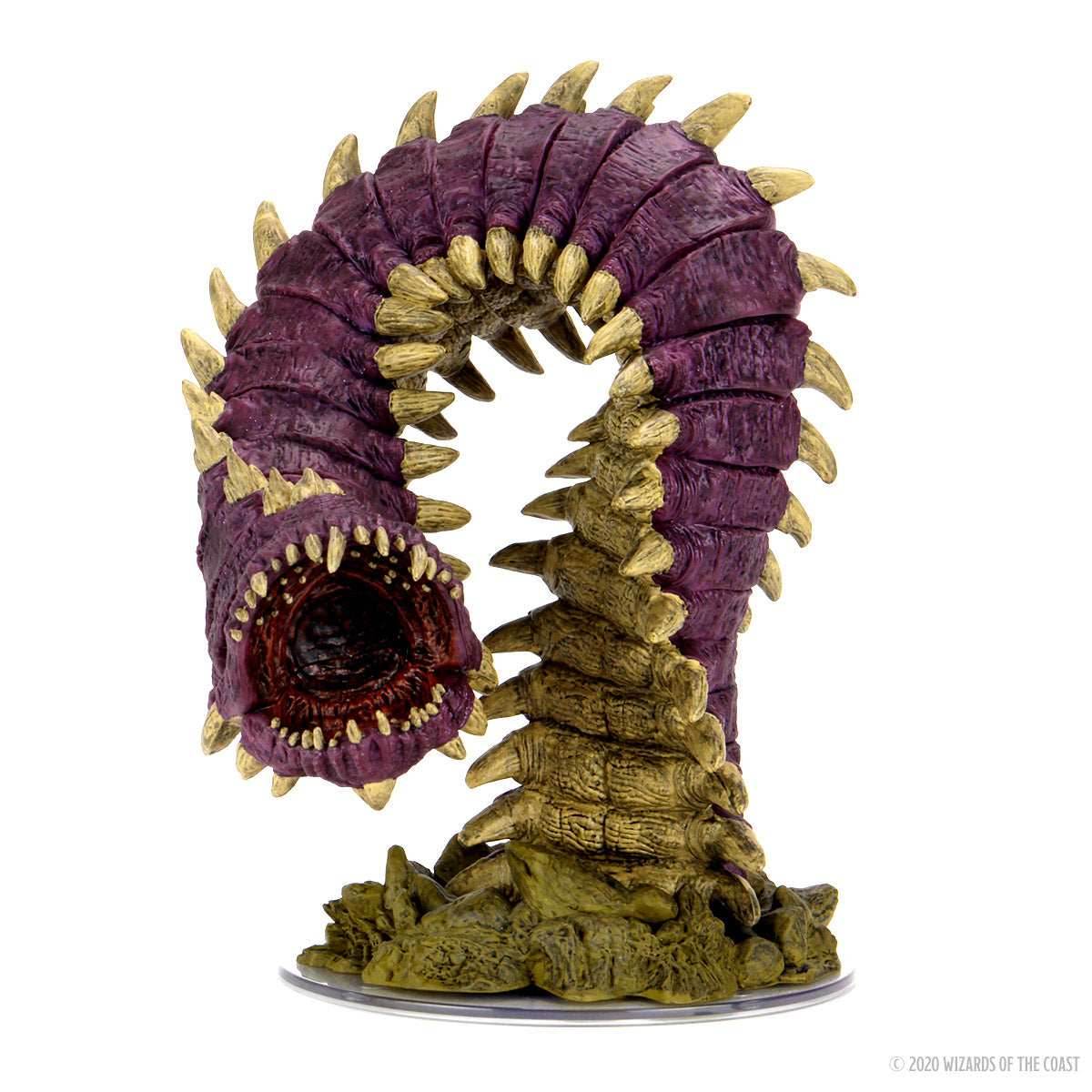 D&D: Icons of the Realms - Fangs and Talons - Purple Worm Premium Set - 