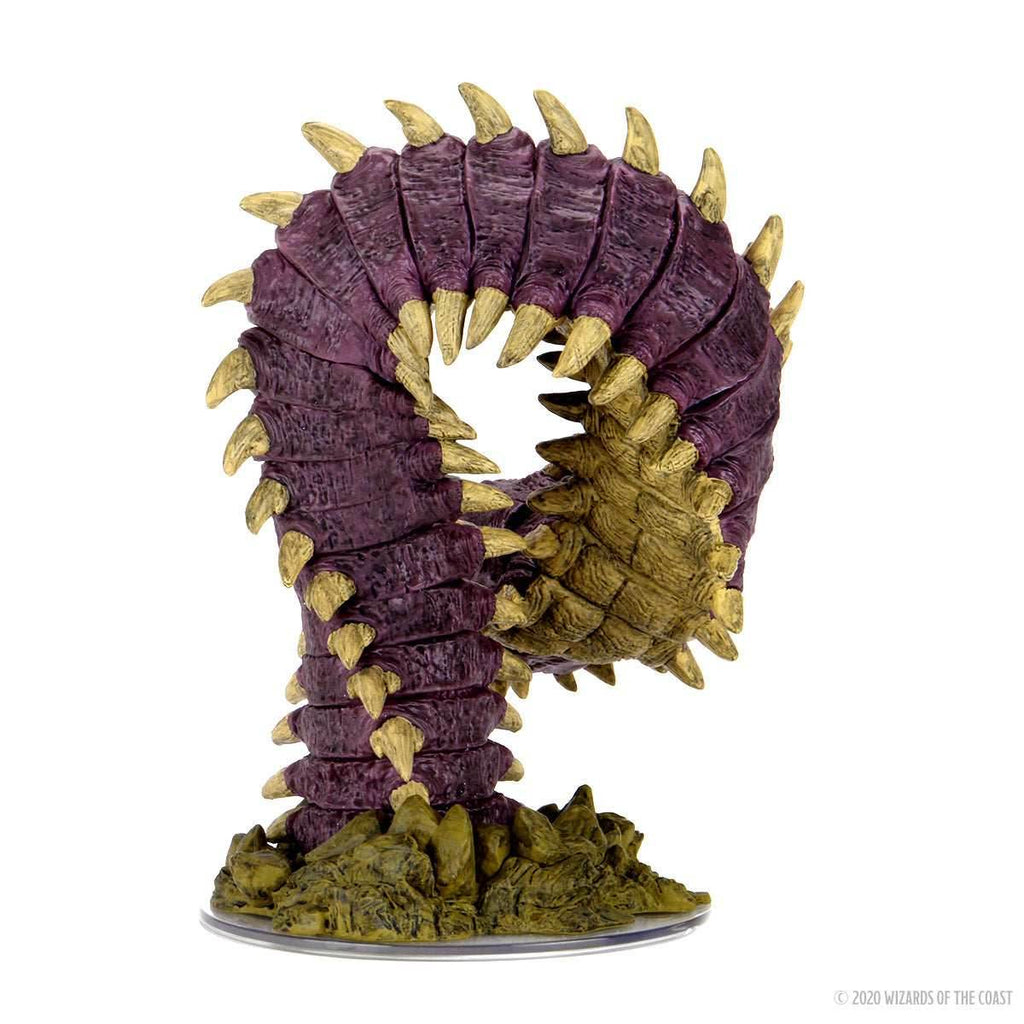 D&D: Icons of the Realms - Fangs and Talons - Purple Worm Premium Set - 