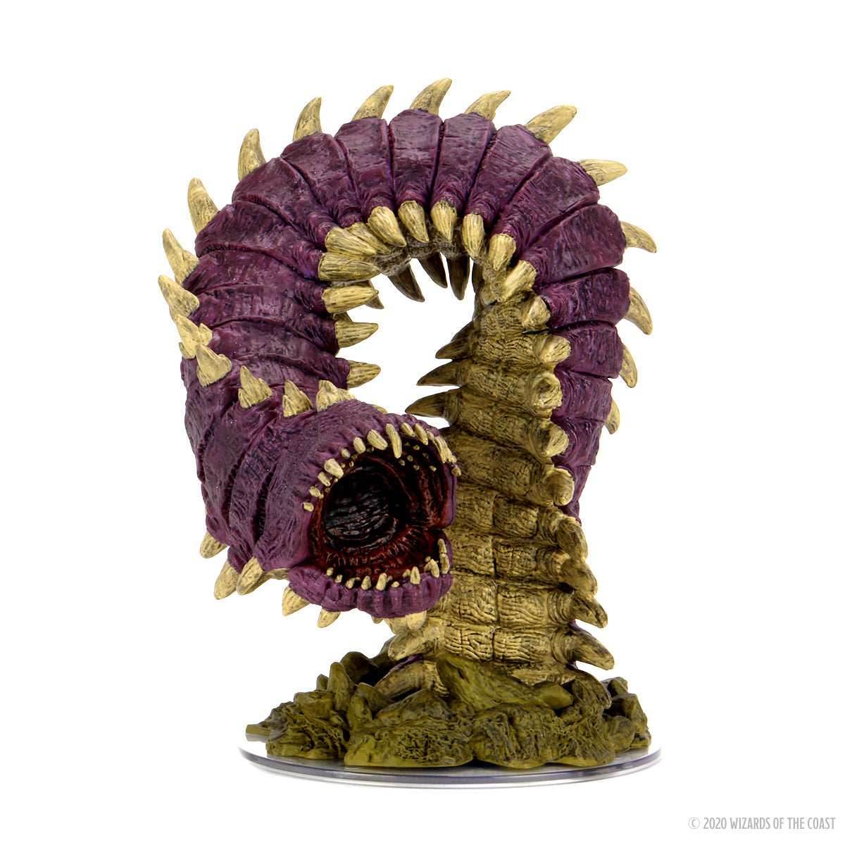 D&D: Icons of the Realms - Fangs and Talons - Purple Worm Premium Set - 