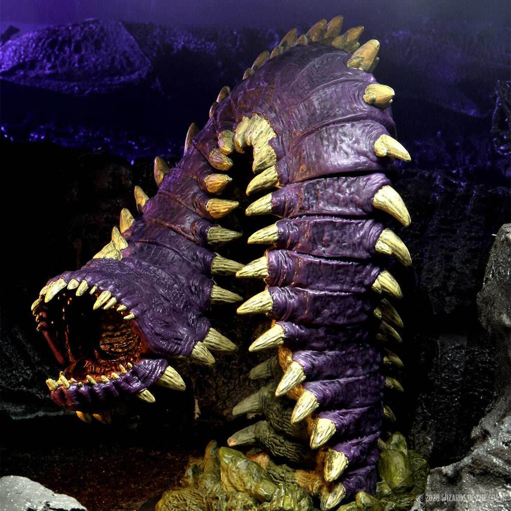 D&D: Icons of the Realms - Fangs and Talons - Purple Worm Premium Set - 