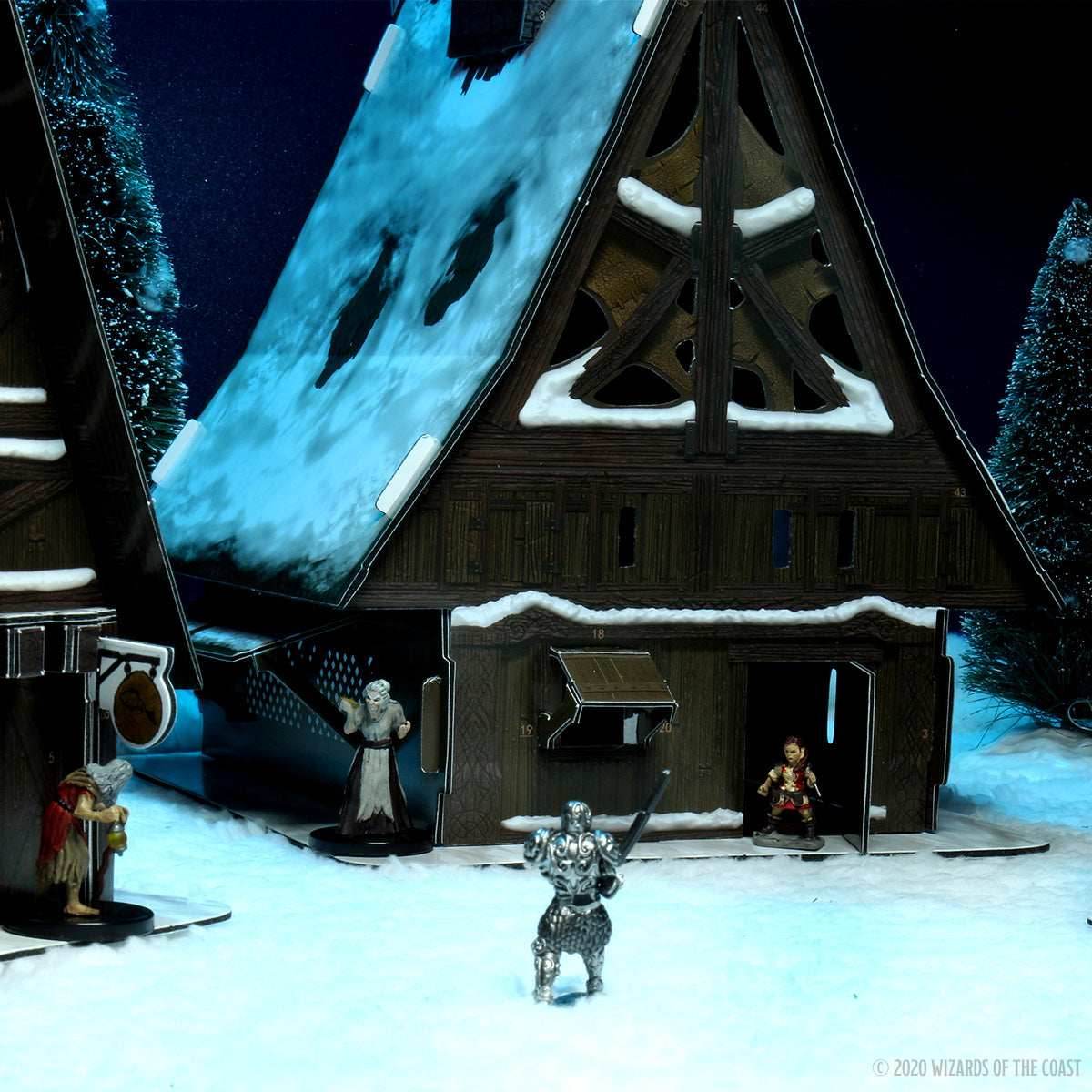 D&D: Icons of the Realms - Icewind Dale: Rime of the Frostmaiden - Ten Towns Papercraft Set - 