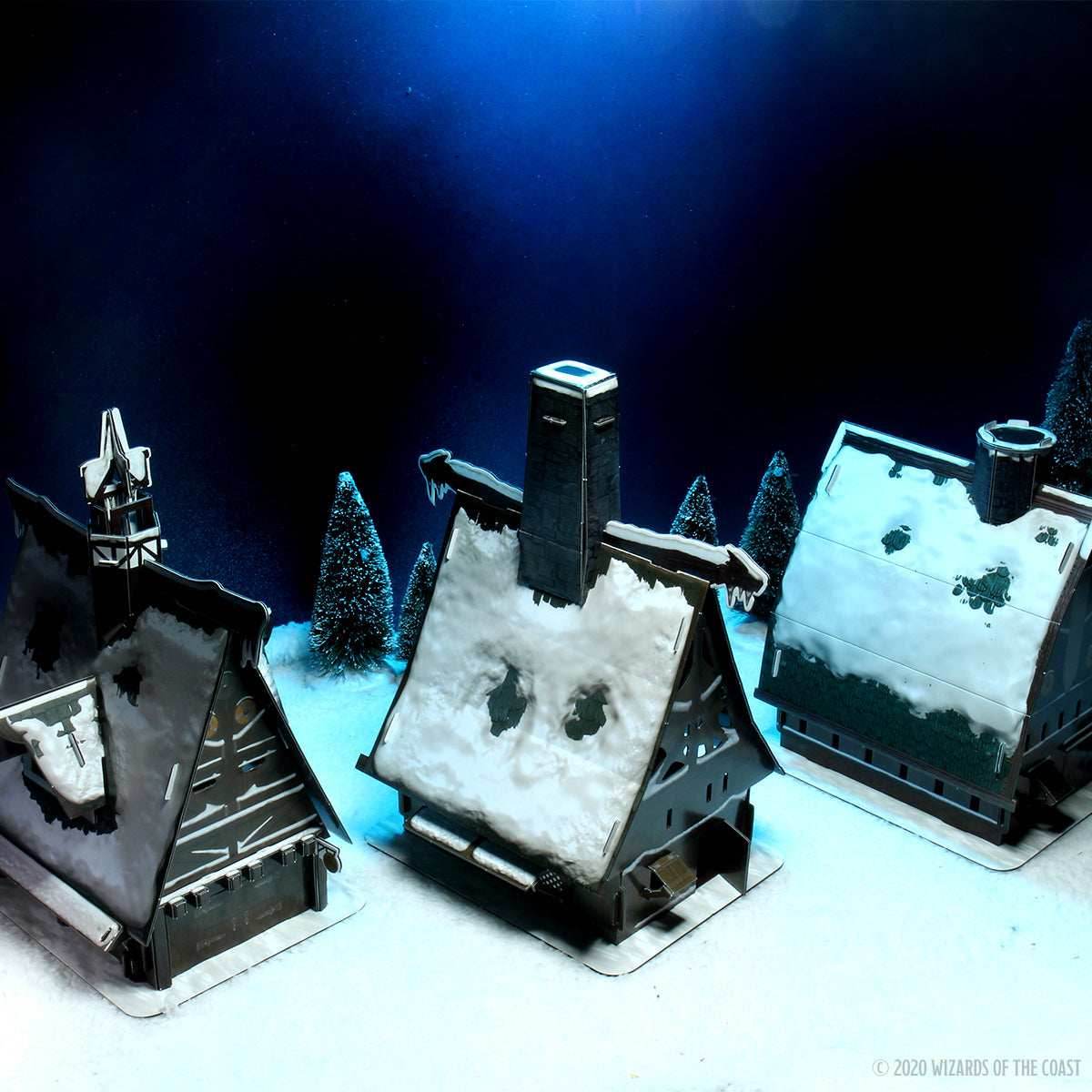 D&D: Icons of the Realms - Icewind Dale: Rime of the Frostmaiden - Ten Towns Papercraft Set - 