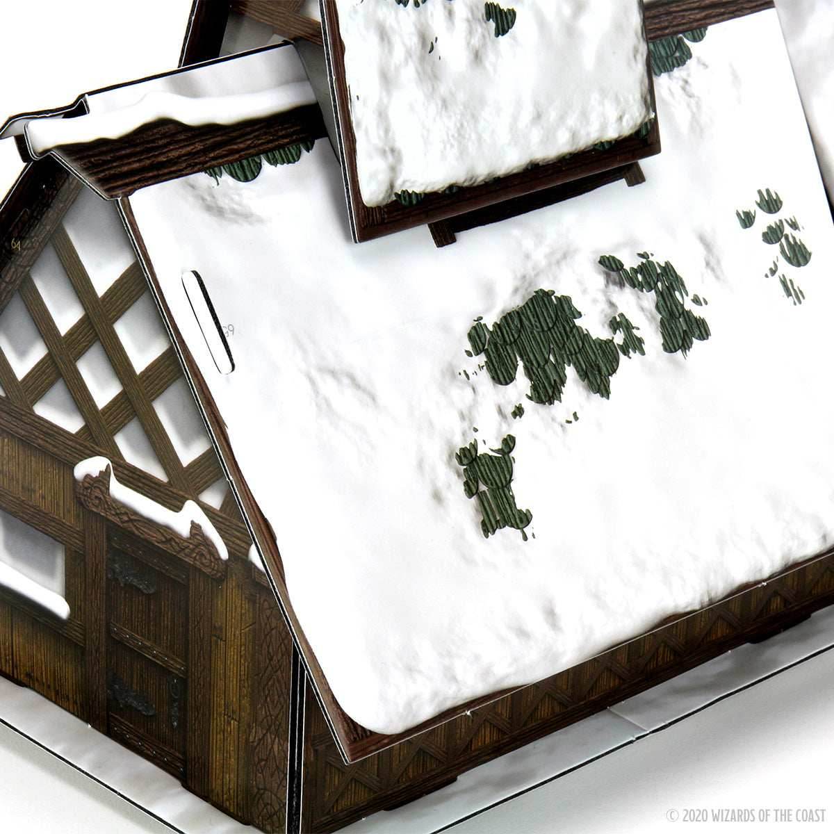 D&D: Icons of the Realms - Icewind Dale: Rime of the Frostmaiden - The Lodge Papercraft Set - 