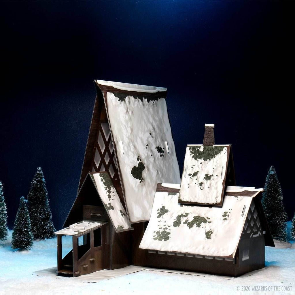 D&D: Icons of the Realms - Icewind Dale: Rime of the Frostmaiden - The Lodge Papercraft Set - 