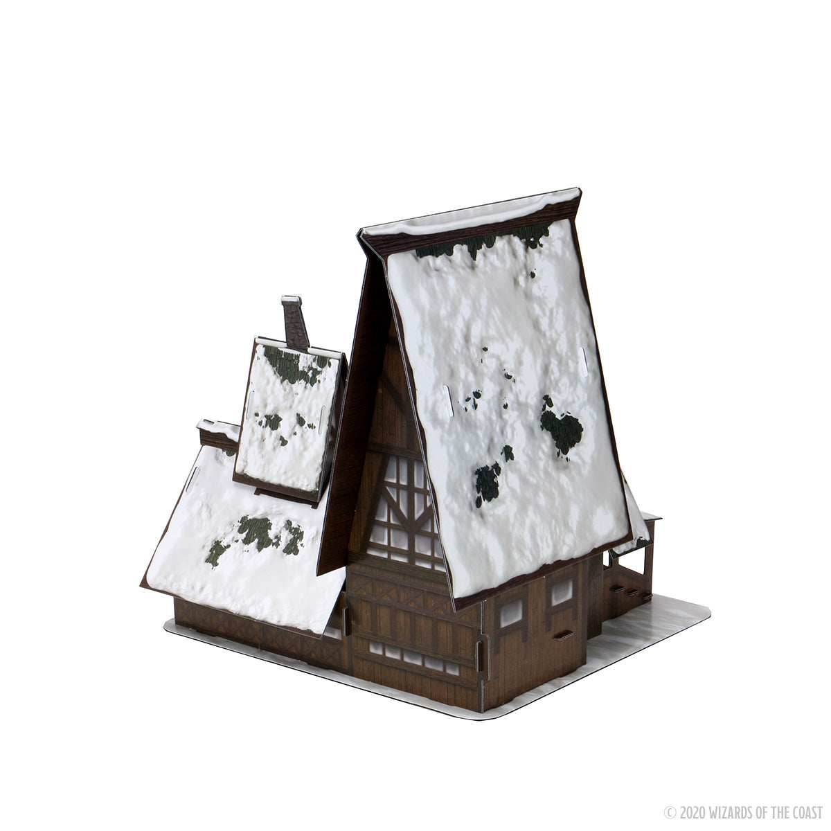 D&D: Icons of the Realms - Icewind Dale: Rime of the Frostmaiden - The Lodge Papercraft Set - 
