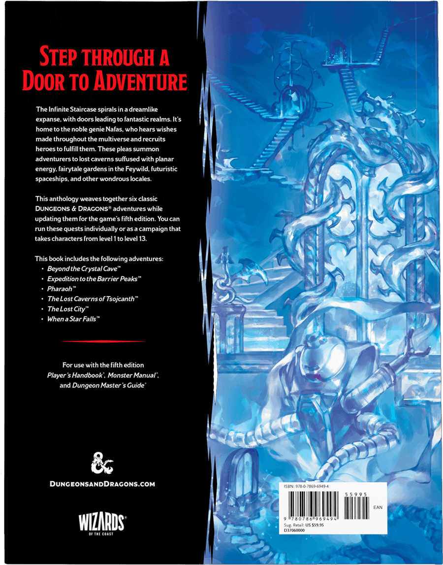 Dungeons & Dragons - Quests from the Infinite Staircase (Hardcover) - 
