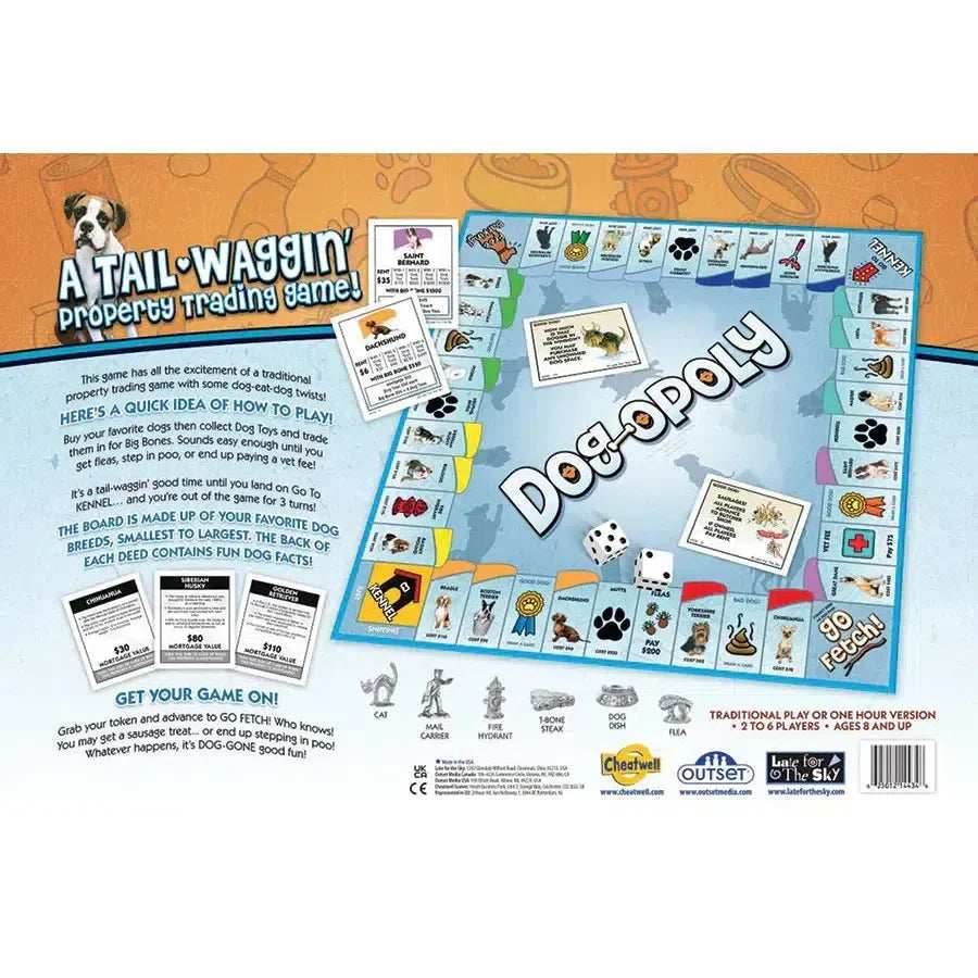 Dog-Opoly Board Game Outset - 