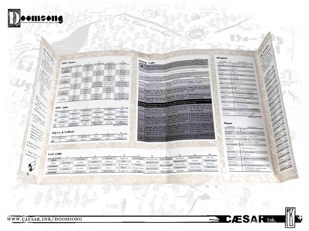 Doomsong RPG: Corebook - 