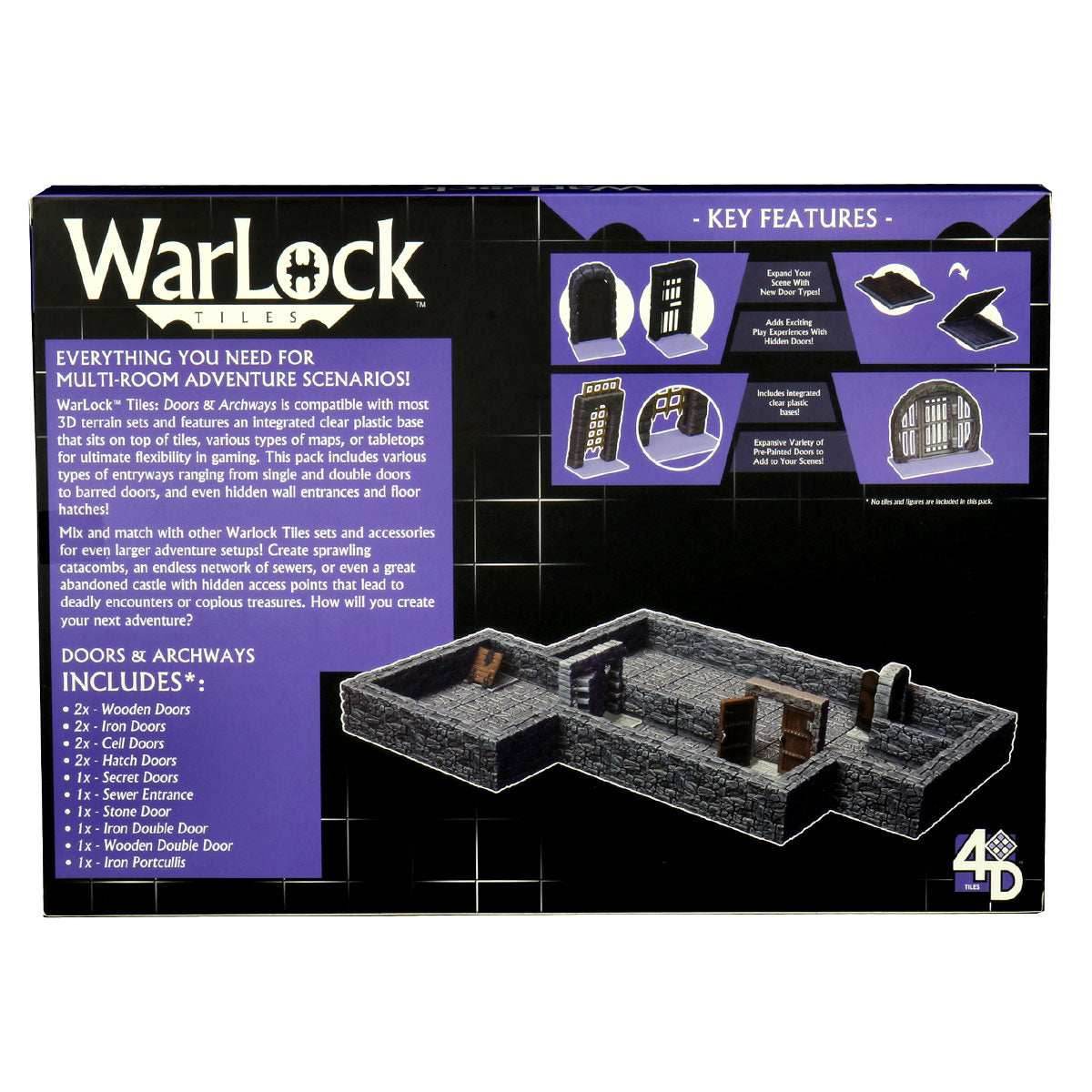 WarLock Tiles: Doors & Archways - 