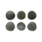 Adventure Coins – Pirate Doubloon Metal Coins Variety Pack Set of 10 Historical