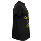 Dr Seuss Green Eggs and Ham Adult Short Sleeves Black T-Shirt - XS