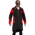 Dr. Egg Robot Man Jacket Tailcoat Suit Glasses and Mustache Video Game Villain Complete Set Halloween Costume Cosplay - S