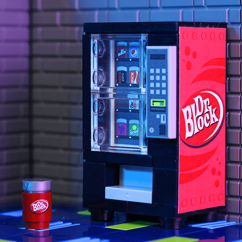 Dr. Block - B3 Customs Soda Vending Machine - 