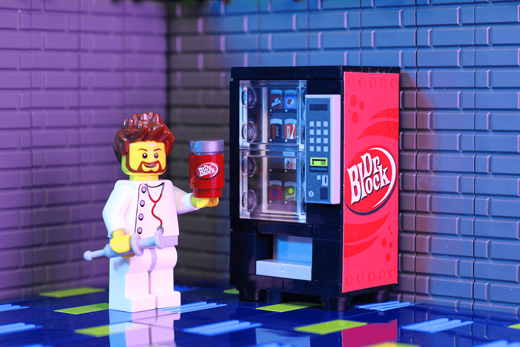 Dr. Block - B3 Customs Soda Vending Machine - 