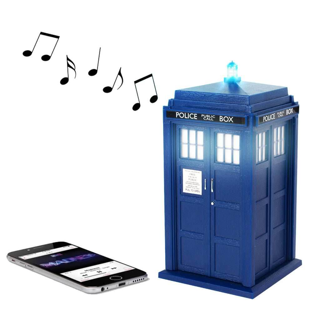 Doctor Who TARDIS Portable Bluetooth® Speaker with LED’s and Sound Effects - 