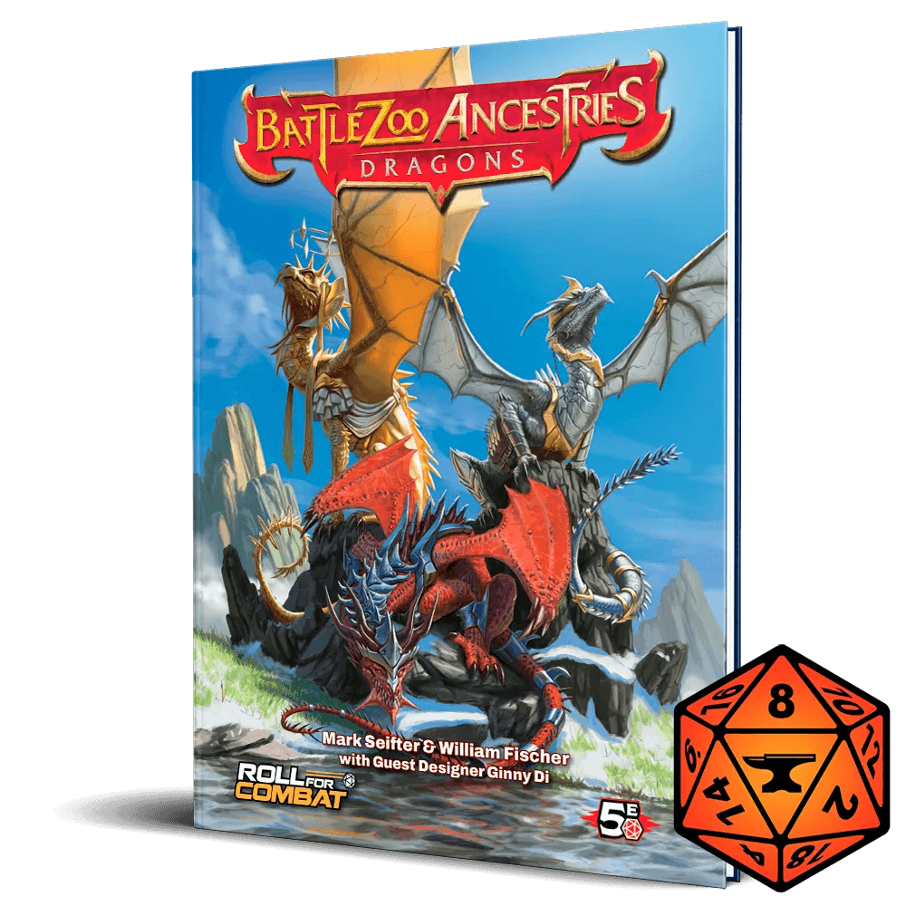 Battlezoo Ancestries: Dragons Hardcover & PDF - D&D 5th Edition / Hardcover & PDF & Foundry VTT Module