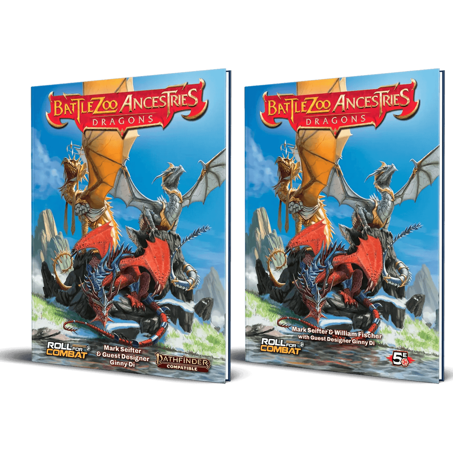 Battlezoo Ancestries: Dragons Hardcover & PDF - D&D 5E and Pathfinder 2e / Hardcover & PDF
