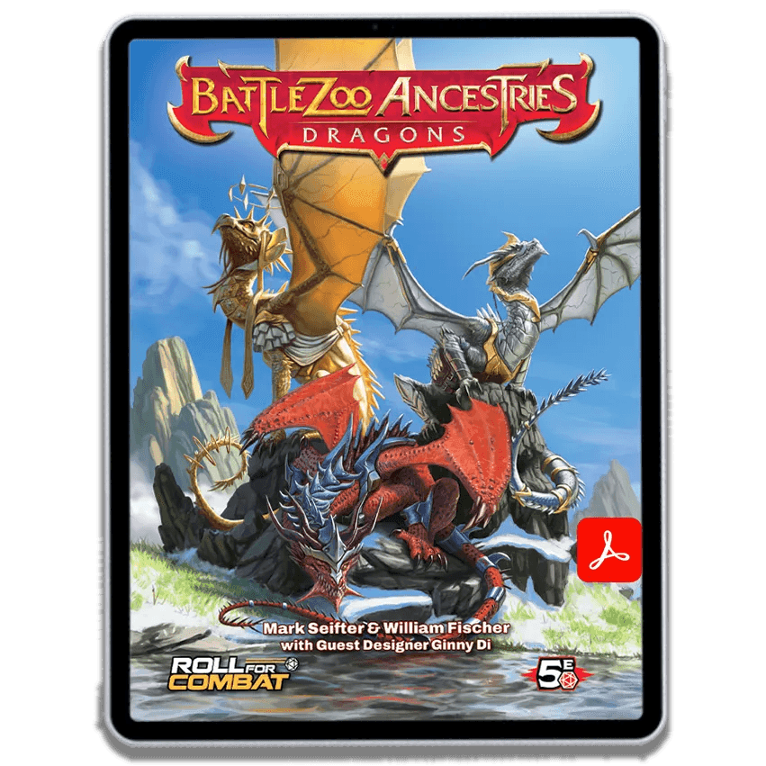 Battlezoo Ancestries: Dragons PDF - D&D 5th Edition / PDF Only