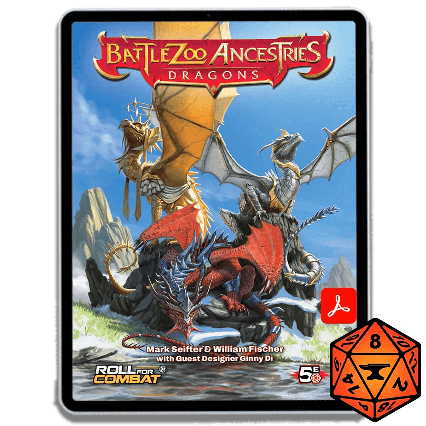 Battlezoo Ancestries: Dragons PDF - D&D 5th Edition / PDF & Foundry VTT Module