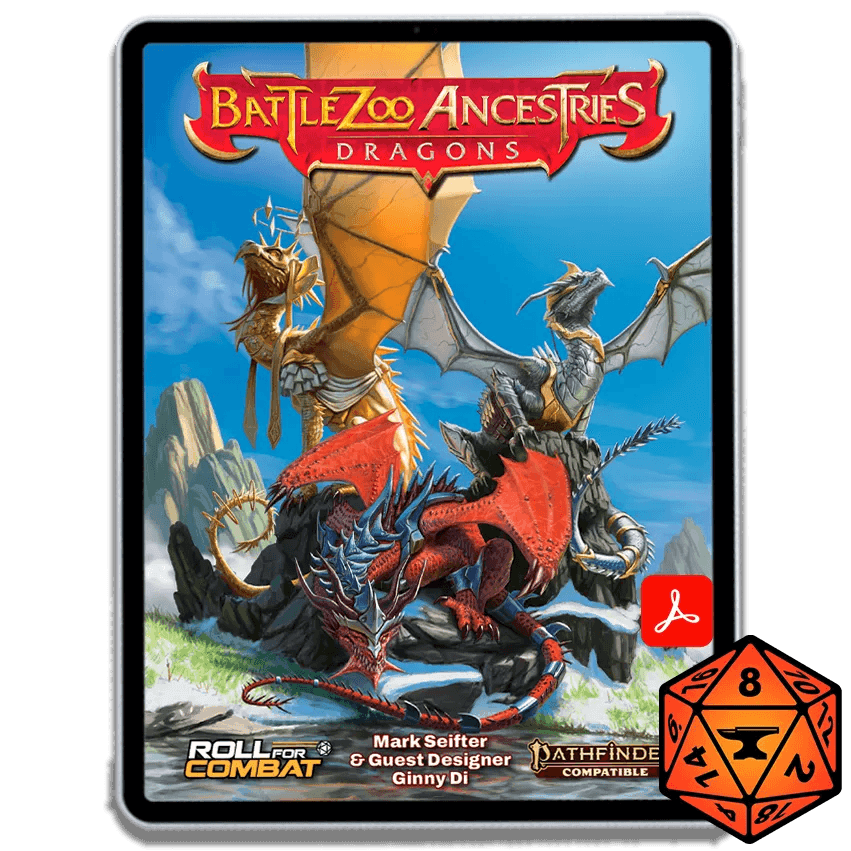 Battlezoo Ancestries: Dragons PDF - Pathfinder 2nd Edition / PDF & Foundry VTT Module
