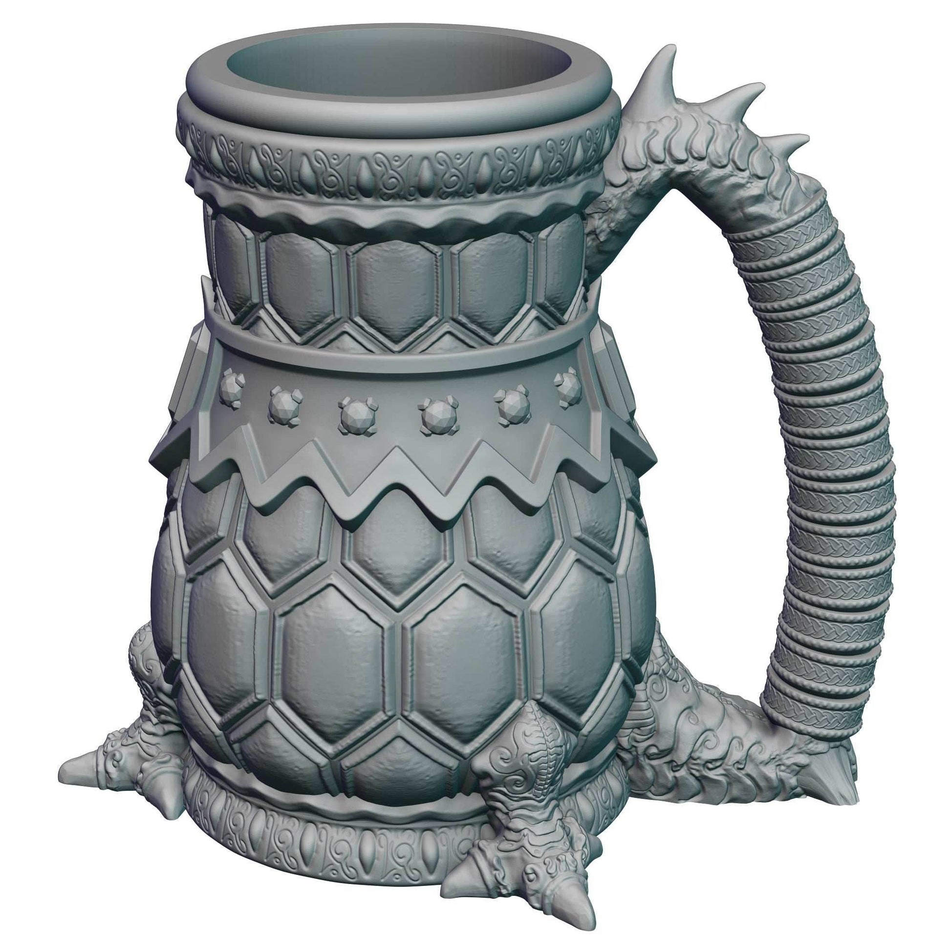 Dragon Blooded Mug (Handle Version) - Tier 1 / Screw Top with Lid