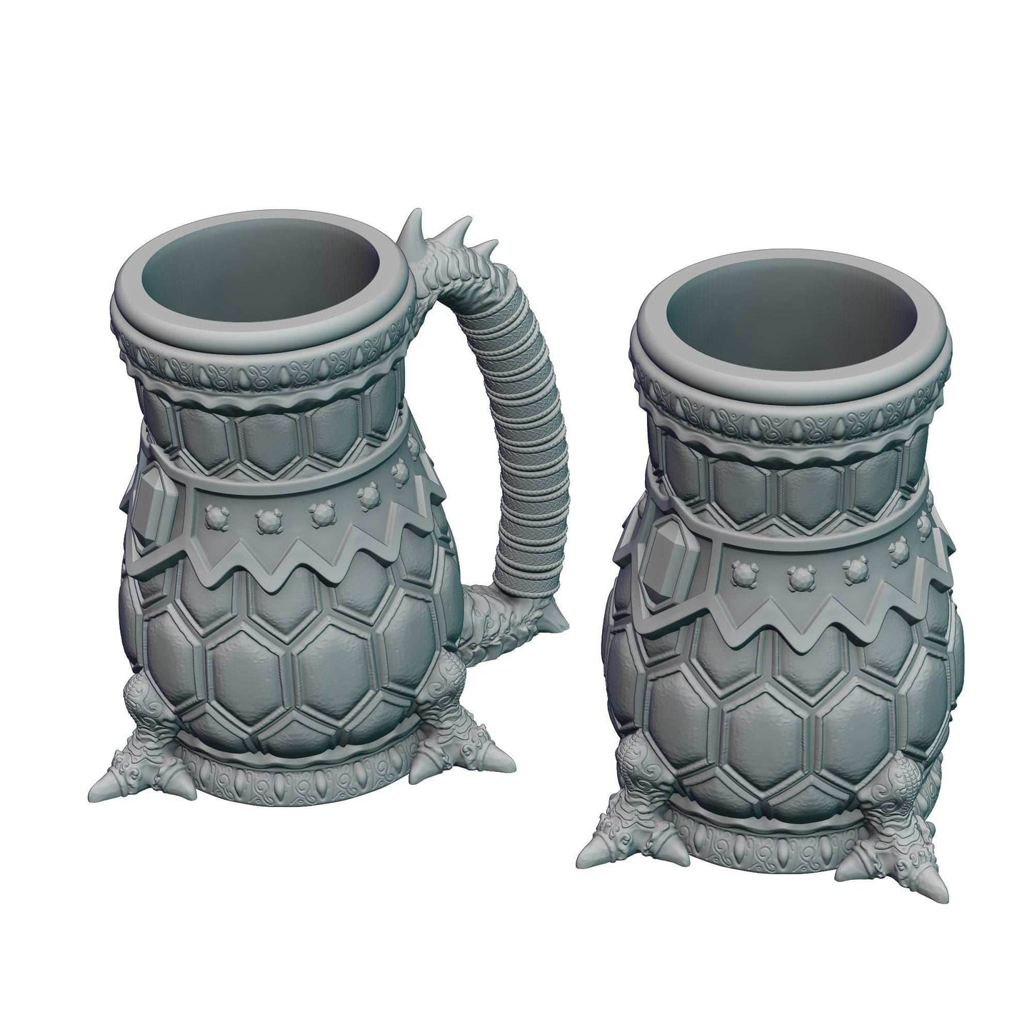 Dragon Blooded Mug (Handle Version) - Tier 1 / Screw Top with Lid